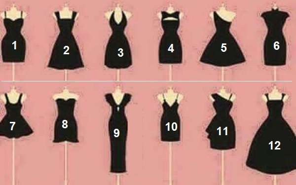 لو كنتي في محل ملابس فأي فستان تختارين ؟